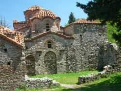 De Sophia kerk in Mystras
