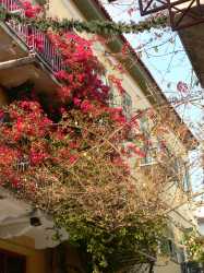 In de straten van Nafplion